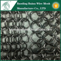 Stainless steel chainmail pot cookware for brush